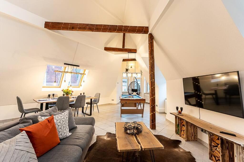 Apartamento Loft Mit Billard-Tisch Und Ps4 Wuppertal Exterior foto